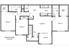 Whistlers Green_3 Bedroom Floor Plan